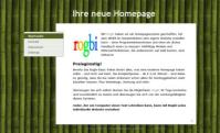 Harmonie Bamboo, Menü links (Screenshot)